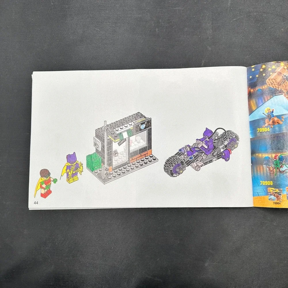 LEGO Batman DC Comics‎ Super Heroes Movie Lot of 7 Building Instruction Manuals